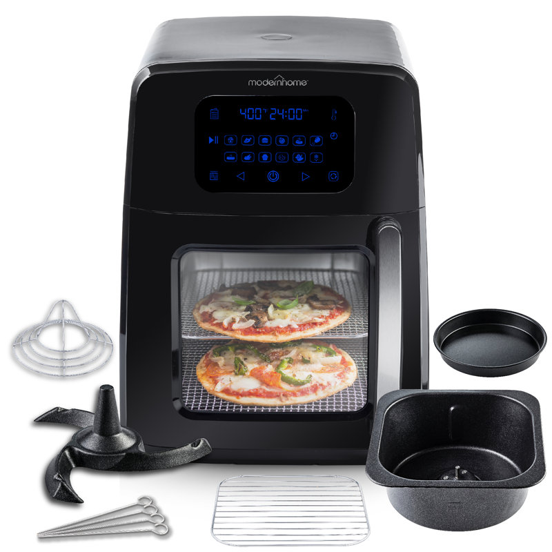 Modernhome 8 Liter 12-in-1 Air Fryer Oven with Auto-Stirring, Rotating